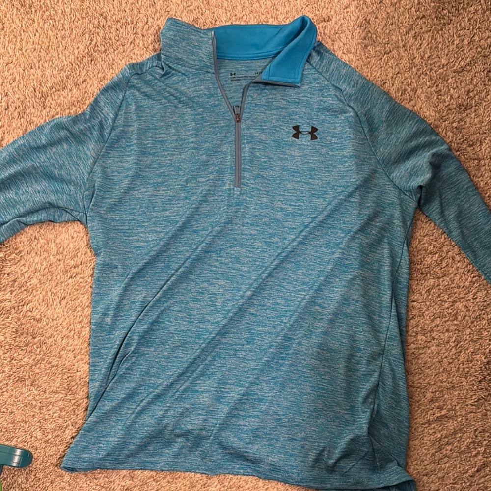 Under Armour Blue Lightweight Shirt Jacket